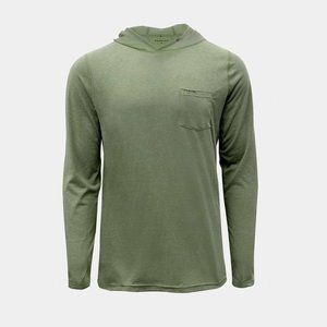 Poncho Performance Hoodie Moss Green men’s small